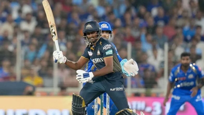 GT vs MI, IPL 2024 5th Match Live Score Update: गुजरात टाइटंस ने मुंबई इंडियंस को दिया 169 रन का टारगेट, साई सुदर्शन अर्धशतक से चूके; जसप्रीत बुमराह ने चटकाए 3 विकेट