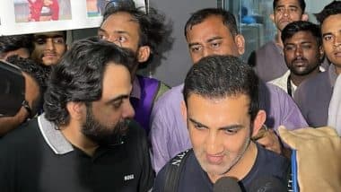 Gautam Gambhir IPL 2024: कोलकाता एयरपोर्ट पर गौतम गंभीर के स्वागत में उमड़ी भीड़, केकेआर कैंप में जुड़ें