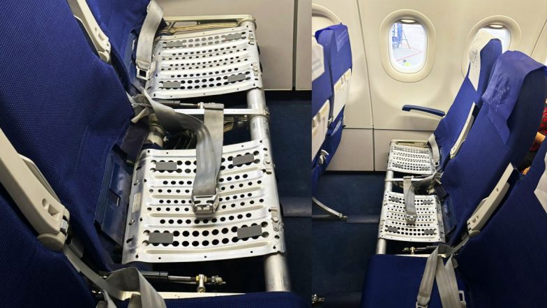 Indigo की फ्लाइट में सीट से गायब हुआ गद्दा! महिला यात्री ने शेयर की हैरान कर देने वाली फोटो