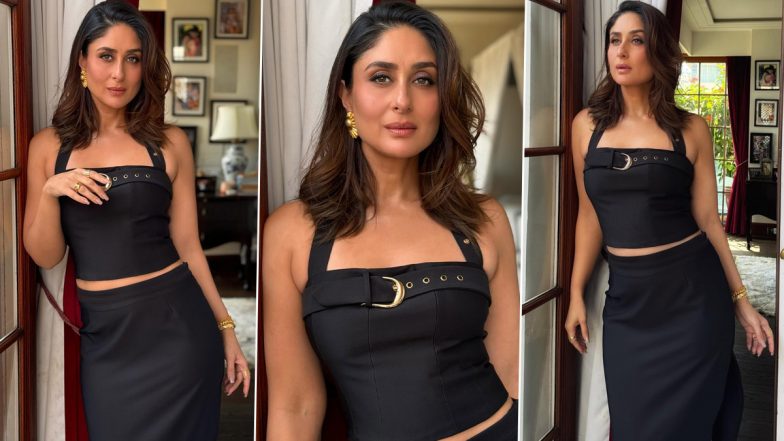 Kareena Kapoor ने स्टायलिश आउटफिट में शेयर की स्टनिंग तस्वीरें, एक्ट्रेस की खूबसूरती ने यूजर्स को बनाया दीवाना (View Pics)