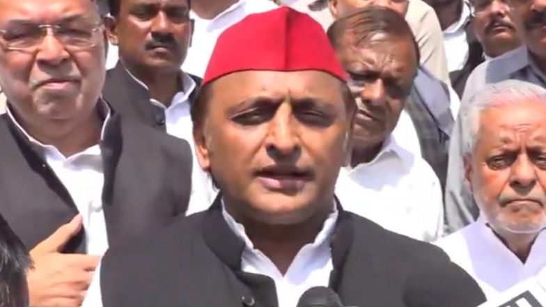 अखिलेश यादव ने साधा बीजेपी पर निशाना, कहा -इलेक्टोरल बॉन्ड से ध्यान हटाने के लिए विपक्ष को किया जा रहा परेशान -Video