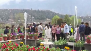 Jammu and Kashmir:एशिया का सबसे बड़ा ट्यूलिप गार्डन पर्यटकों के लिए खुला-Video
