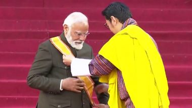 VIDEO: PM मोदी को मिला भूटान का सर्वोच्च नागरिक सम्मान, वहां के राजा ने ऑर्डर ऑफ द ड्रुक ग्यालपो से नवाजा