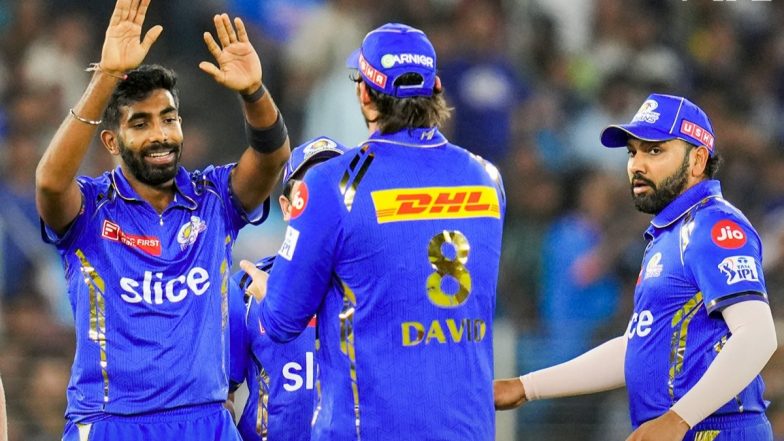 GT vs MI, IPL 2024 5th Match: मुंबई इंडियंस ने गुजरात टाइटंस को 168 पर रोका, जसप्रीत बुमराह ने मचाया कोहराम