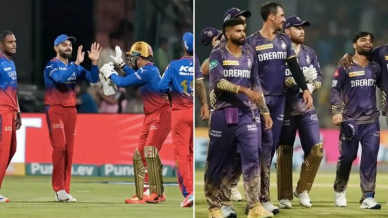 RCB vs KKR, IPL 2024 10th Match Live Score Update: रोमांचक मुकाबले में इन धुरंधर खिलाड़ियों के साथ मैदान में उतर रही है दोनों टीमें, प्लेइंग इलेवन पर एक नजर