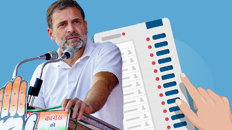 'EVM के बिना PM मोदी चुनाव नहीं जीत सकते, इस बार मशीन पर नजर रखना', राहुल गांधी ने EC और बीजेपी पर साधा निशाना