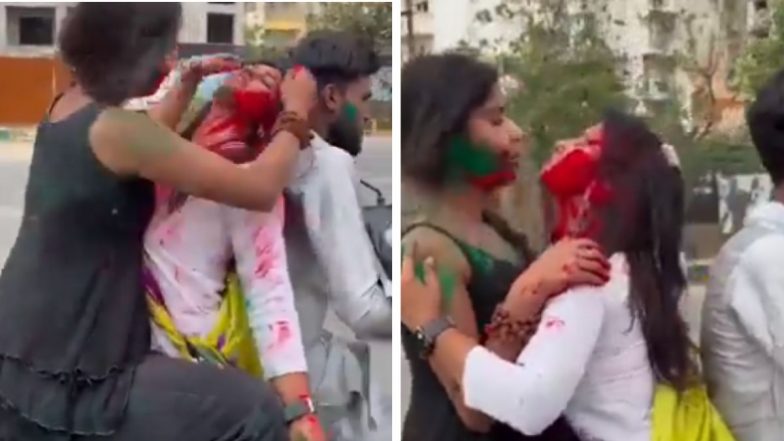 Delhi Metro Viral Video: 'लड़की-लड़की को कलर लगाए तो इसमें गलत क्या है?' चालान कटने पर बोलीं आपत्तिजनक रील बनाने वाली लड़कियां- VIDEO