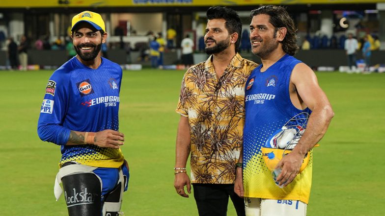 IPL 2024 से पहले सुरेश रैना ने एमएस धोनी और रवींद्र जड़ेजा से की मुलाकात, CSK ने शेयर की खुबसूरत वीडियो