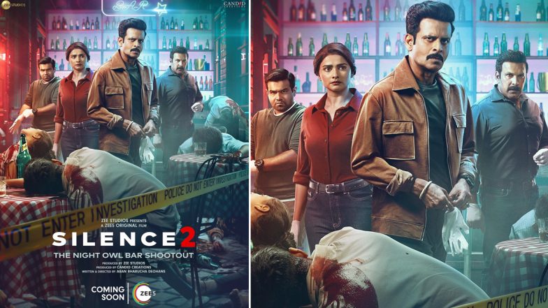 Silence 2: मनोज बाजपेयी की 'साइलेंस 2' जल्द ही होगी रिलीज, फर्स्ट लुक पोस्टर में दिखा एक्टर का दमदार अंदाज (View Pic)