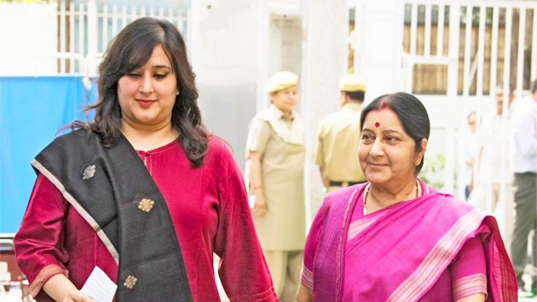 BJP ने सुषमा स्वराज की बेटी बांसुरी स्वराज को दिया टिकट, नई दिल्ली लोकसभा सीट से बनाया उम्मीदवार