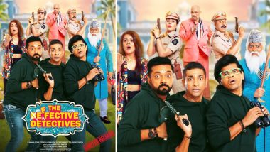 The Defective Detectives: हटके जासूसों की कहानी 'द डिफेक्टिव डिटेक्टिव्स' का मोशन पोस्टर हुआ रिलीज, 5 अप्रैल को सिनेमाघरों में धमाल मचाने को तैयार (Watch Video)