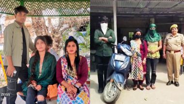 होली पर मेट्रो और सड़क पर अश्लील वीडियो बनाने वाली दोनों लड़कियां गिरफ्तार, 80 हजार रुपये कट चुका है चालान