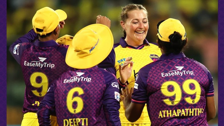 DC-W vs UPW-W, 15th Match Live Score Update: दिल्ली कैपिटल्स की पारी लड़खड़ाई, साइमा ठाकोर ने जेमिमा रोड्रिग्स को बनाया अपना शिकार