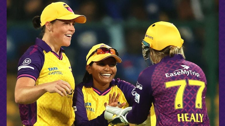 UPW-W vs MI-W, 14th Match Live Score Update: मुंबई इंडियंस की पारी लड़खड़ाई, साइमा ठाकोर ने हरमनप्रीत कौर को बनाया अपना शिकार