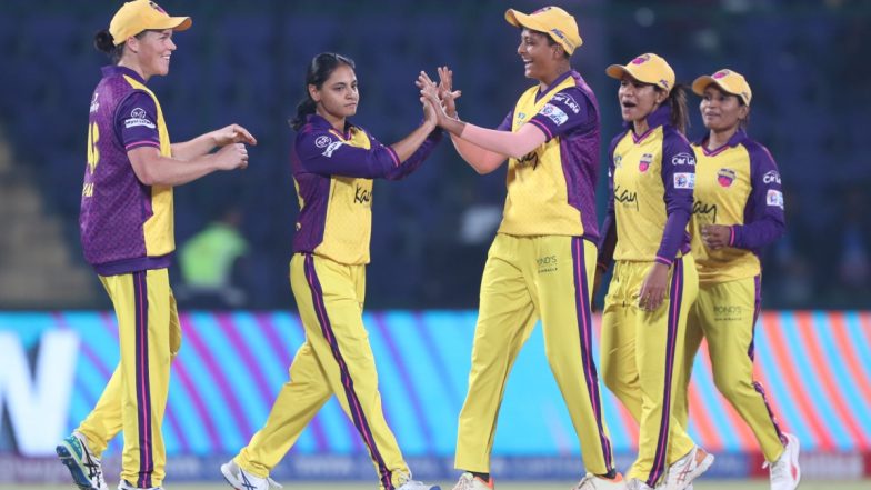 DC-W vs UPW-W, 15th Match Live Score Update: दिल्ली कैपिटल्स की टीम को लगा छठवां झटका, अरुंधति रेड्डी लौटी पवेलियन