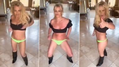 अमेरिकन सिंगर Britney Spears ने बिकनी में शेयर किया डांस वीडियो, यूजर्स हुए दीवाने (Watch Video)