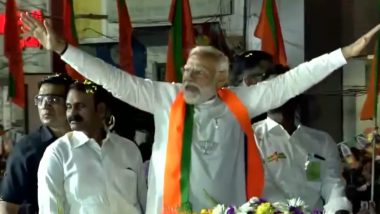 Video: तमिलनाडु के कोयंबटूर में PM मोदी का रोड शो, जनता ने किया भव्य स्वागत