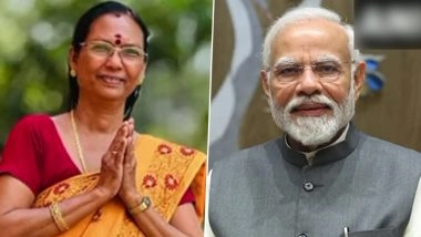 Lok Sabha Elections 2024: केरल के अलाथुर से बीजेपी उम्मीदवार प्रोफेसर टीएन सरासु को PM मोदी ने लगाया कॉल, इन मुद्दों पर हुई बात