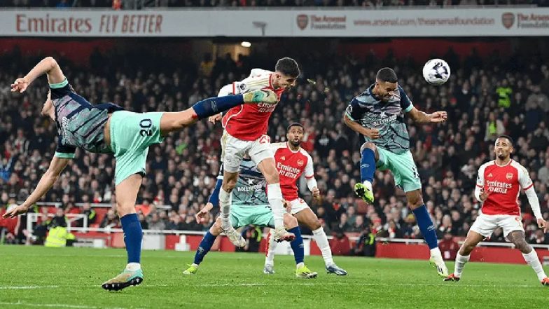 Premier League Video: ब्रेंटफोर्ड के खिलाफ रोमांचक जीत के साथ टॉप पर पहुंचा आर्सेनल, मैनचेस्टर यूनाइटेड ने एवर्टन को हराकर&nbsp;उम्मीदें&nbsp;जगाईं