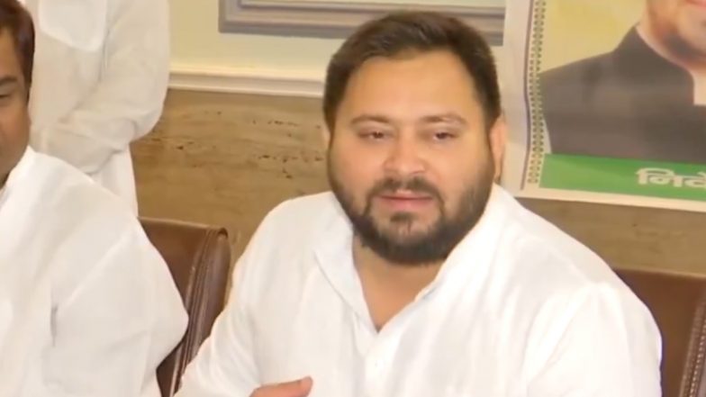 Bihar: ज्यादा सीटें होने बावजूद नीतीश कुमार को सीएम बनाया, बिहार में बीजेपी केवल आरजेडी से डरती है -तेजस्वी यादव -Video