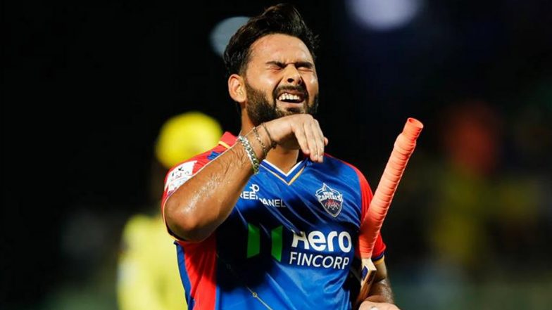 IPL 2024: स्लो ओवर रेट के लिए ऋषभ पंत पर लगा 12 लाख रुपए का जुर्माना