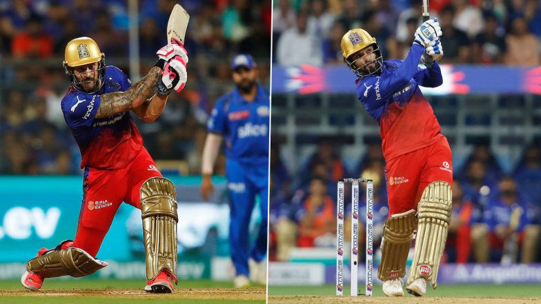 MI vs RCB, IPL 2024 25th Match Live Score Update: आरसीबी ने मुंबई इंडियंस को दिया 197 रनों का लक्ष्य, फाफ डु प्लेसिस और रजत पाटीदार के बाद दिनेश कार्तिक ने खेली तूफानी पारी; जसप्रीत बुमराह ने चटकाए 5 विकेट