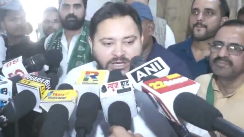 Tejashwi Yadav Attack on BJP: 'बिहार में नौकरी, शिक्षा और चिकित्सा पर कोई काम नहीं हुआ', RJD नेता तेजस्वी यादव का केंद्र की मोदी सरकार पर तीखा हमला- VIDEO