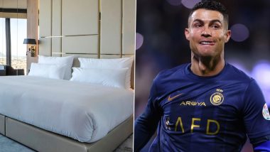 क्रिस्टियानो रोनाल्डो के बिस्तर की होगी नीलामी, शुरुआती कीमत 4.5 लाख रुपये तय की गई