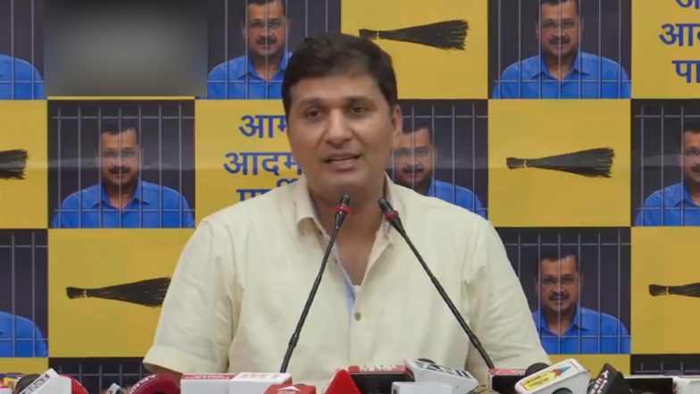 AAP के मंत्री सौरभ भारद्वाज का खुलासा,कहा-साजिश के तहत बीजेपी की केंद्र सरकार दिल्ली में राष्ट्रपति शासन लगाने की कर रही है तैयारी -Video
