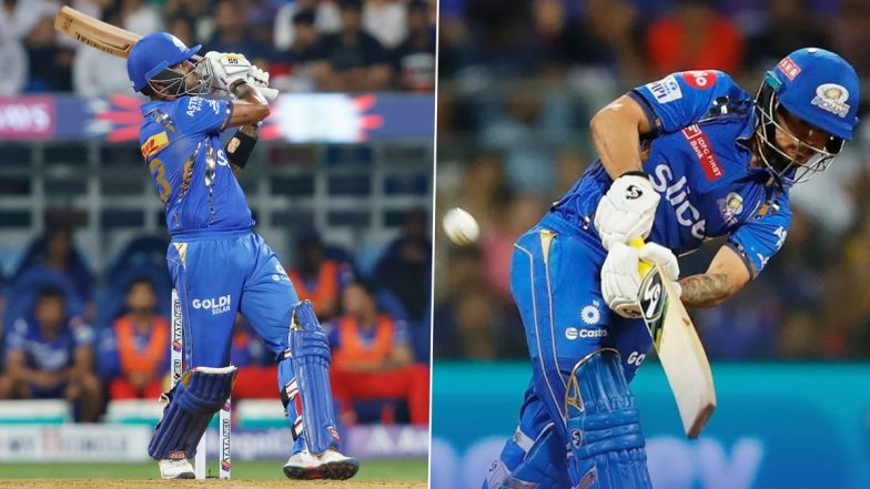 MI Beat RCB, IPL 2024 25th Match Live Score Update: मुंबई इंडियंस ने रॉयल चैलेंजर्स को 7 विकेट से दी करारी शिकस्त, ईशान किशन और सूर्यकुमार यादव ने गेंदबाजों के छुड़ाए छक्के