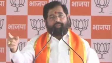 Nanded-सीएम एकनाथ शिंदे का विपक्ष पर निशाना,कहा - कांग्रेस ने गरीबी हटाओं का नारा दिया, गरीबी नहीं हटी, लेकिन गरीब हट गया - Video