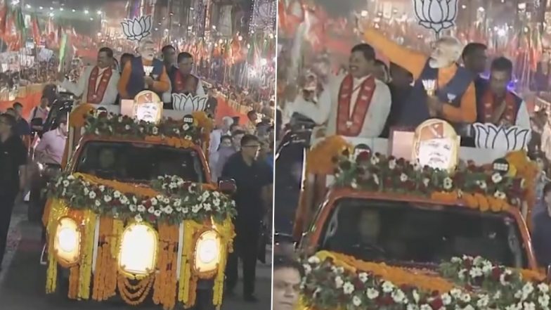 Jabalpur: पीएम मोदी का मध्यप्रदेश में जोरदार स्वागत, रोड शो में उमड़े हजारों बीजेपी समर्थक -Video