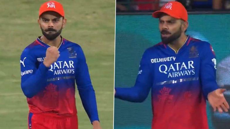 Virat Kohli’s Angry Reactions: RCB vs SRH मैच के दौरान विराट कोहली की गुस्से वाली प्रतिक्रियाएं हुई वायरल, देखें वीडियो