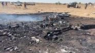वायुसेना का विमान जैसलमेर के पास सुनसान इलाके में हुआ क्रैश, कोई जनहानि नहीं- Video