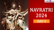 Navratri 2024 Day-3: आज माँ चंद्रघंटा की पूजा से नष्ट होंगी आसुरी शक्तियां! जानें इसका महात्म्य, मंत्र, मुहूर्त, पूजा विधि और क्या है शुभ रंग!