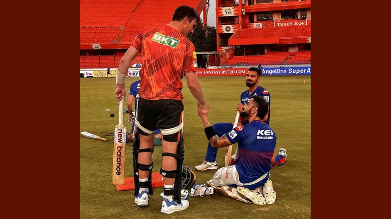 SRH vs RCB IPL 2024: प्रशिक्षण सत्र के दौरान पैट कमिंस ने विराट कोहली से की मुलाकात, देखें पोस्ट
