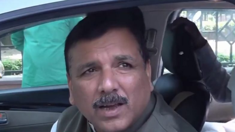 झूठे,बेबुनियाद आरोप लगाकर अरविंद केजरीवाल को फंसाया गया, उनकी गिरफ्तारी एक गहरी साजिश है -आप नेता संजय सिंह :Video