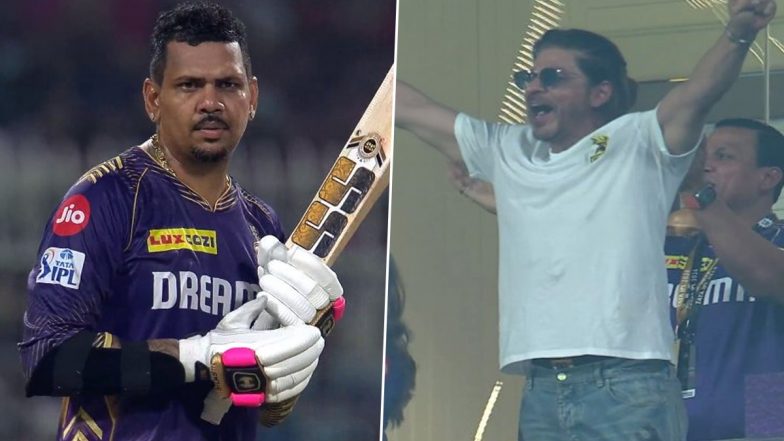 Shah Rukh Khan Celebrates Sunil Narine Century: RR के खिलाफ IPL 2024 मैच में  सुनील नारायण के पहले टी20 शतक लगाने के बाद ख़ुशी से झूम उठे शाहरुख खान, देखें वीडियो