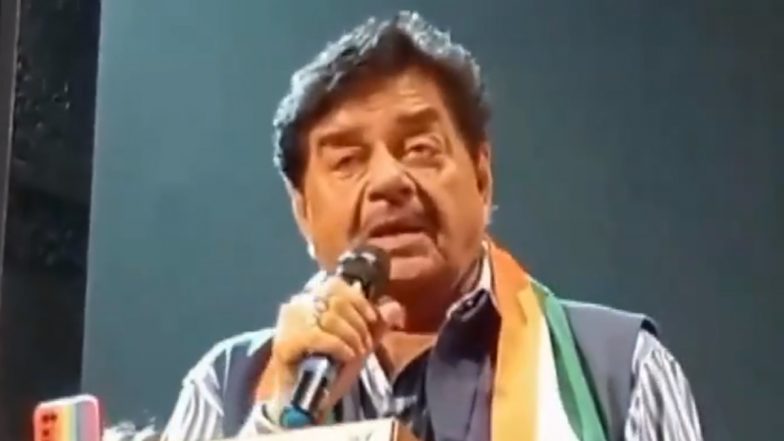 CAA ACT: फिल्मस्टार और तृणमूल कांग्रेस के नेता शत्रुघ्न सिन्हा का बयान, कहा -पश्चिम बंगाल में सीएए लागू नहीं होगा, यह ममता की गारंटी है, कोई पीएम की नहीं, जो जुमलों में बदल जाती है -Video