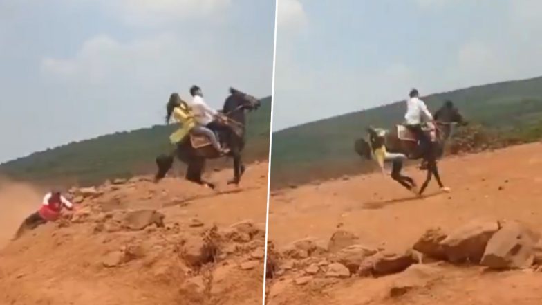 Viral Video: महाबलेश्वर में घुड़सवारी के दौरान बिदक गया घोड़ा, जमीन पर गिरने से बुरी तरह से घायल हुए 2 पर्यटक