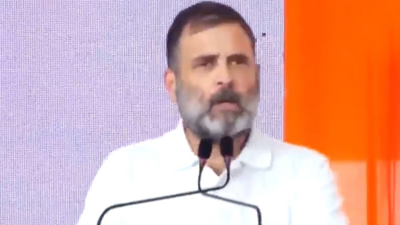 Lok Sabha Election 2024: 'इंडिया गठबंधन की सरकार बनने पर अग्निवीर योजना को कूड़ेदान में फेंक देंगे', हरियाणा के महेंद्रगढ़ में बोले राहुल गांधी (Watch Video)