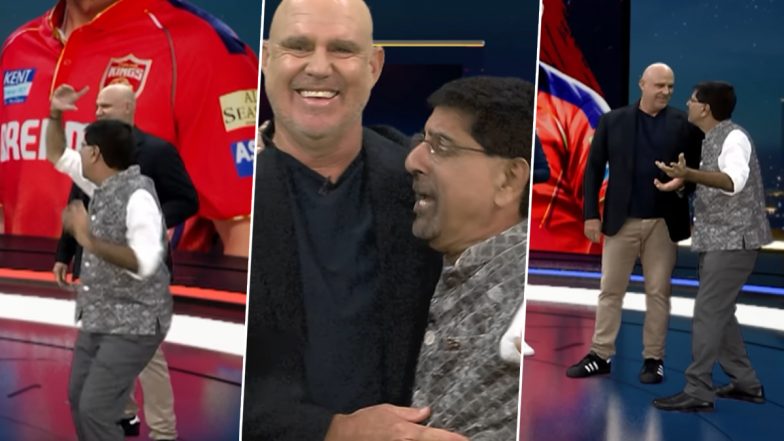 K Srikkanth Roasts Matthew Hayden: KKR के खिलाफ मैच में रिकॉर्ड जीत के बाद पूर्व क्रिकेटर श्रीकांत ने भांगड़ा कर मैथ्यू हेडन को किया रोस्ट, देखें वीडियो