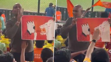 SRH बनाम CSK मैच में फैन ने पैट कमिंस के 'मौन' इशारे को दोहराया, वीडियो हुआ वायरल