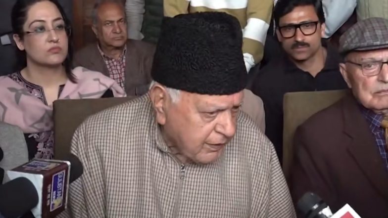 Jammu And Kashmir: पूर्व सीएम फारूक अब्दुल्ला ने जताया जीत का भरोसा,कहा - यहां से 6 सीटें जीतेगी इंडिया अलायंस - Video