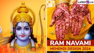 Ram Navami Mehendi Design 2024: रामनवमी के पावन अवसर पर अपने हाथो पर लगायें ये खुबसूरत और मनमोहक मेहँदी डिजाईन, यहाँ देखे वीडियोस