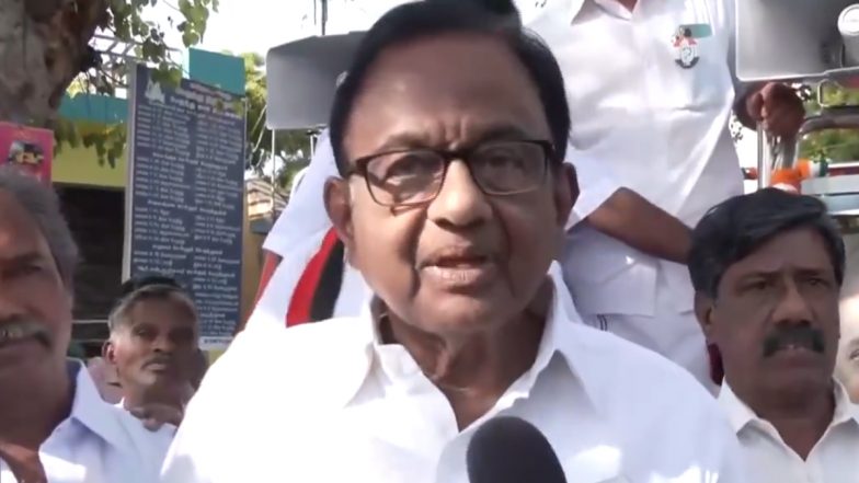Video : पूर्व केंद्रीय मंत्री और कांग्रेस नेता पी.चिदंबरम ने कहा, सरकार ने हमें महंगाई और बेरोजगारी के साथ छोड़ दिया है
