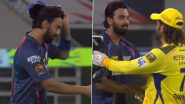 IPL 2024: केएल राहुल ने एमएस धोनी से हाथ मिलाने से पहले उतारी अपनी टोपी, वीडियो हुआ वायरल