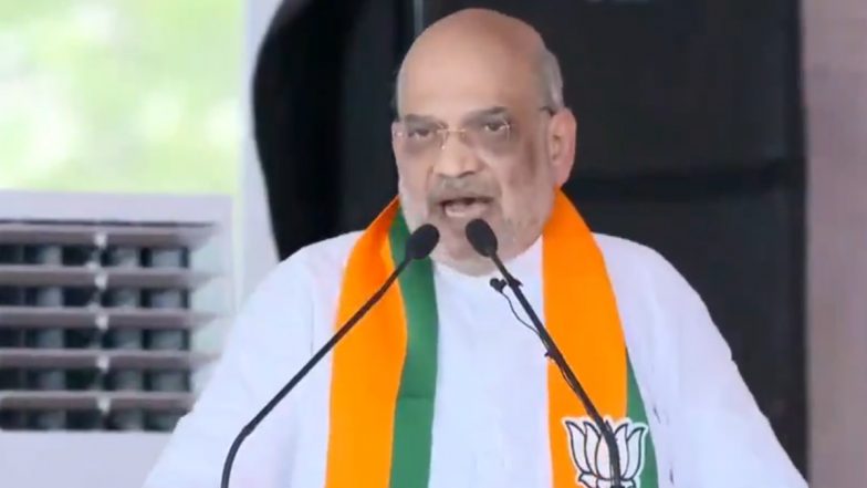 Amravti:राहुल गांधी पर बरसे गृहमंत्री अमित शाह,कहा - 370 को हटाने के लिए कर रहे थे मना -Video