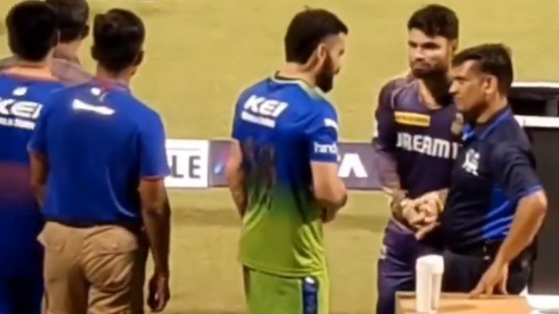 IPL 2024: क्या रिंकू सिंह ने एक और बल्ला लेने के लिए विराट कोहली का किया पीछा, देखें वीडियो