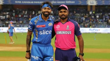 RR vs MI, IPL 2024 Live Toss Updates: मुंबई इंडियंस ने टॉस जीतकर पहले बल्लेबाजी का किया फैसला, यहां डाले दोनों टीमों के प्लेइंग इलेवन पर एक नजर